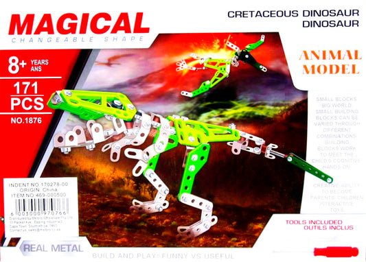 Cretaceous Dinosaur Model - Magical Changeable Shape