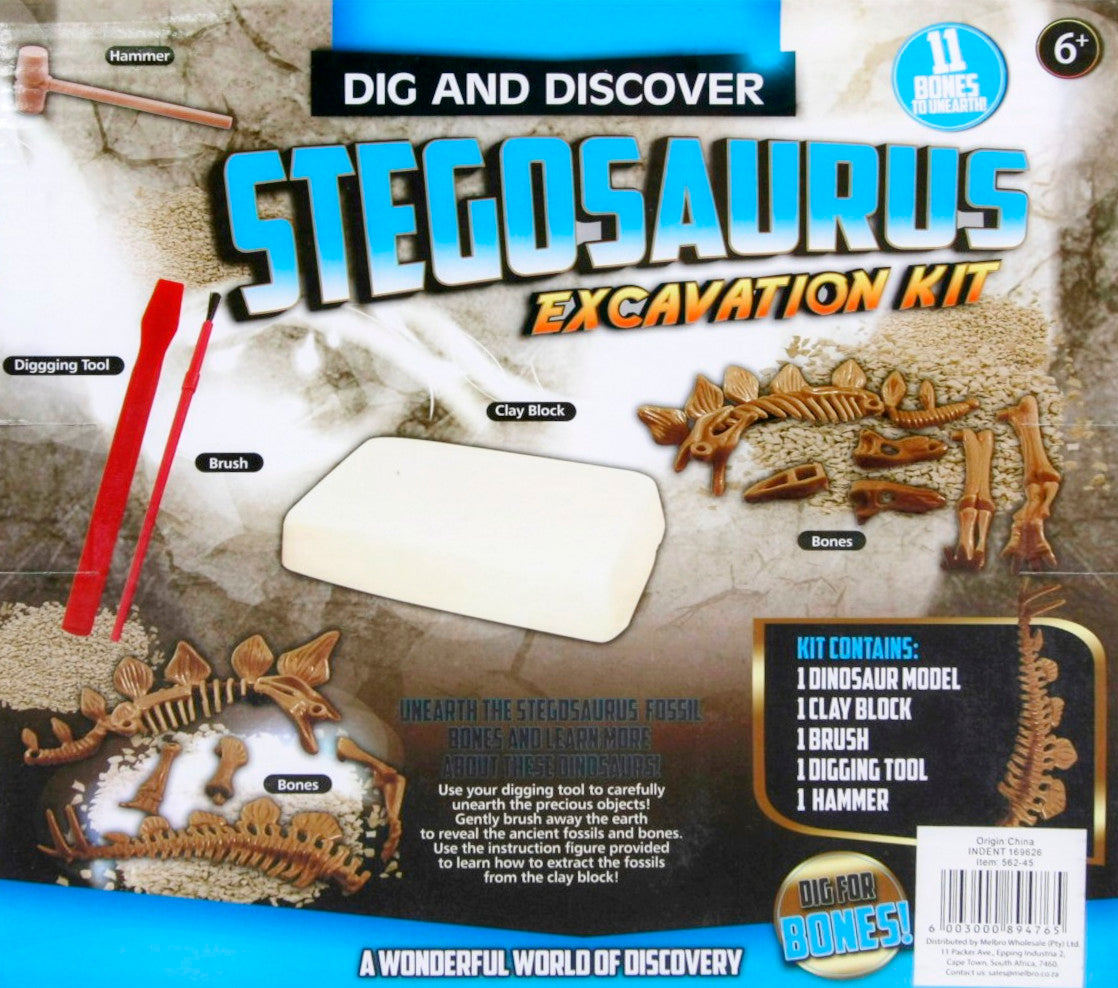 Stegosaurus Excavation Kit